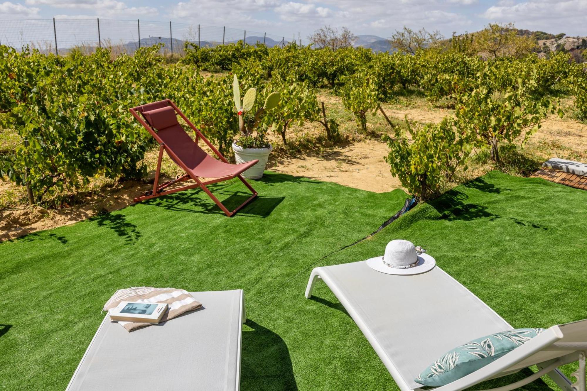 Villa Bonifato Vista Sulle Campagne E Sul Mare Siciliano Cozy House Italy Alcamo Bagian luar foto