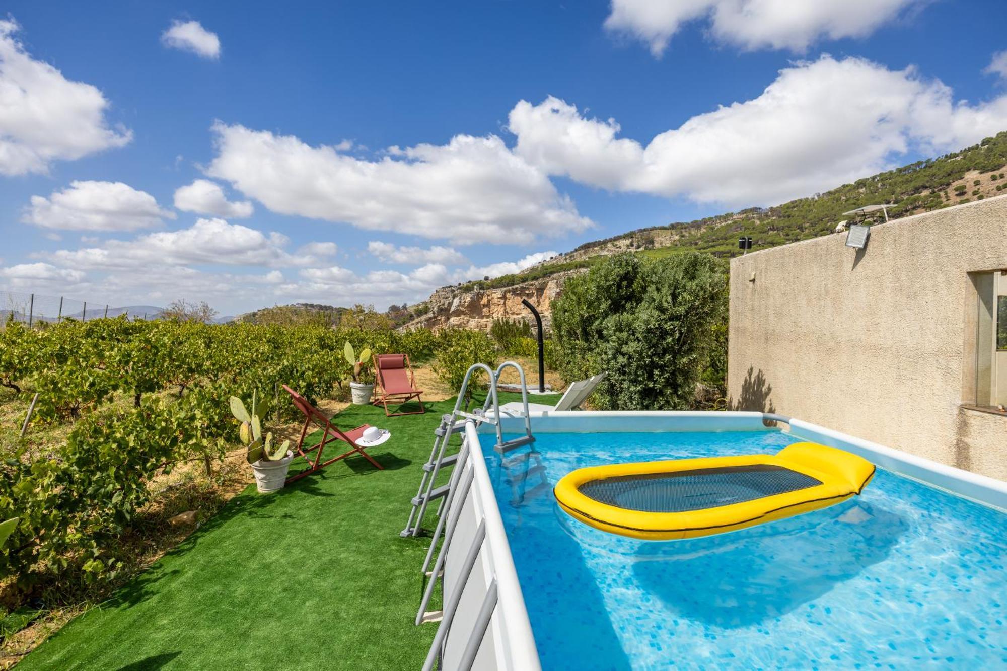 Villa Bonifato Vista Sulle Campagne E Sul Mare Siciliano Cozy House Italy Alcamo Bagian luar foto
