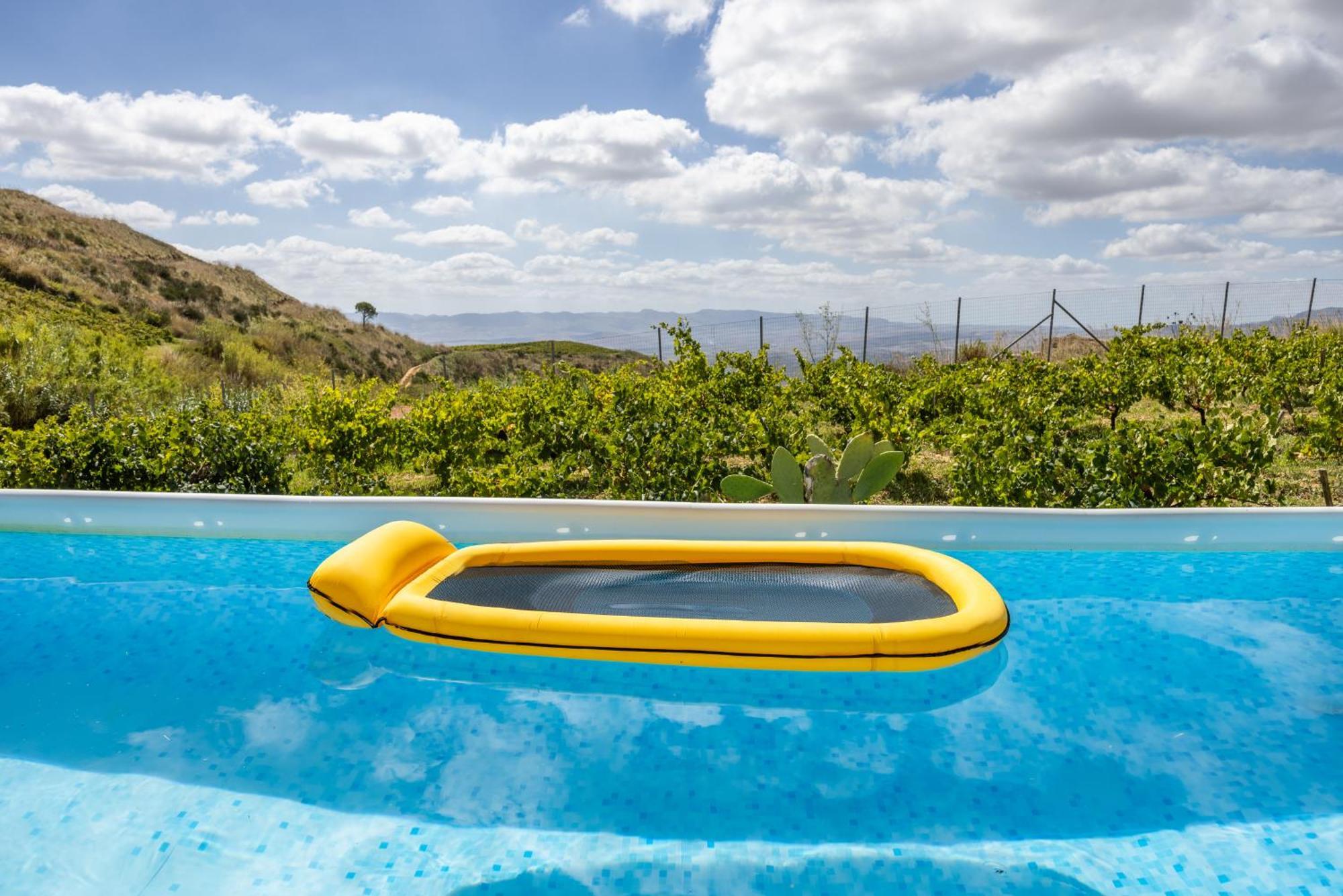 Villa Bonifato Vista Sulle Campagne E Sul Mare Siciliano Cozy House Italy Alcamo Bagian luar foto